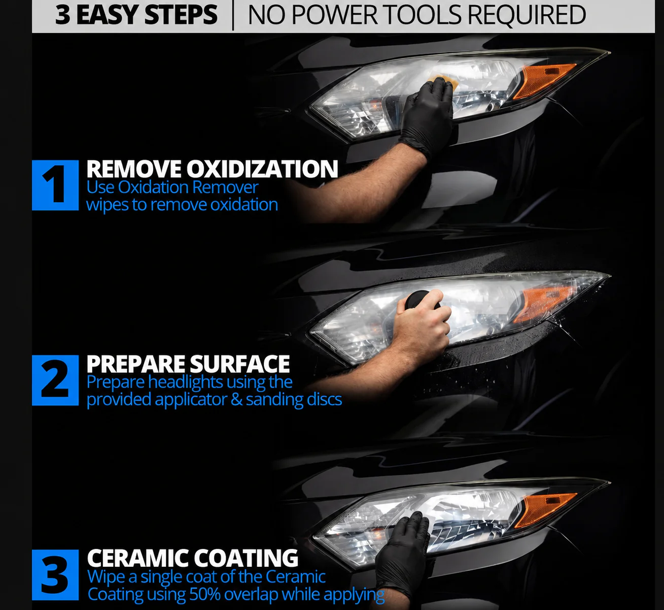 ClearDrive™ Headlight Restoration Kit Jewela